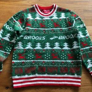Brooks holiday sweater
